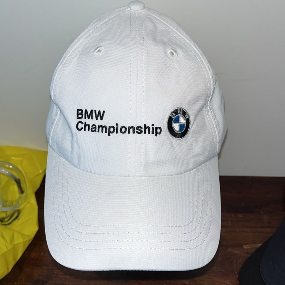 BMW Championship Open white Golf Baseball Tennis Lids made Cap Hat